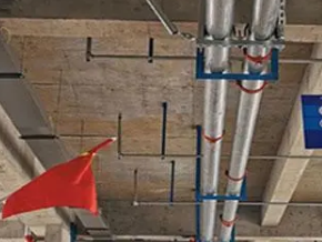 道里管廊支架的安装方法